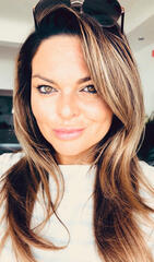 Lisa Marie Bourke stripe shirt