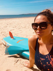 Lisa Marie Bourke Paddleboard