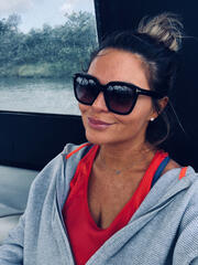 Lisamarie Bourke boat selfie