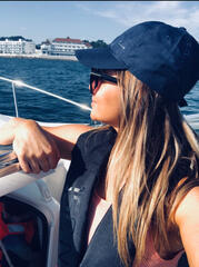 Lisamarie Bourke boat hat